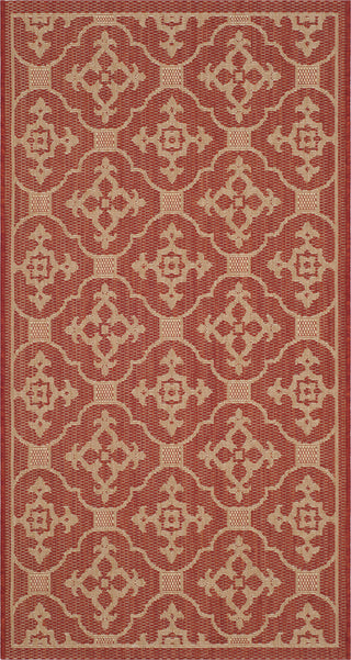 Safavieh Courtyard CY6564 Red/Creme Area Rug main image