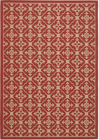 Safavieh Courtyard CY6564 Red/Creme Area Rug 