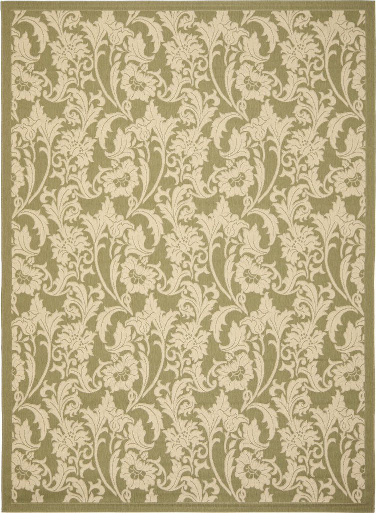 Safavieh Courtyard CY6565 Green/Creme Area Rug main image