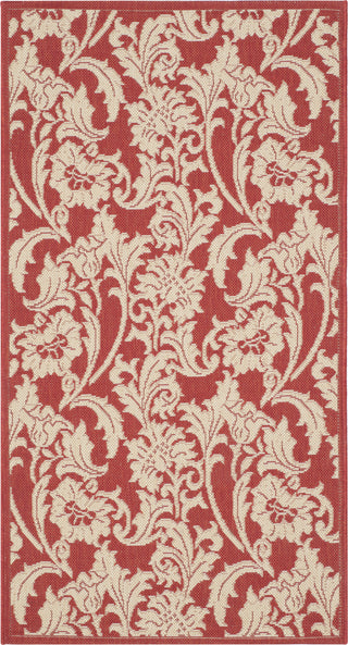 Safavieh Courtyard CY6565 Red/Creme Area Rug main image