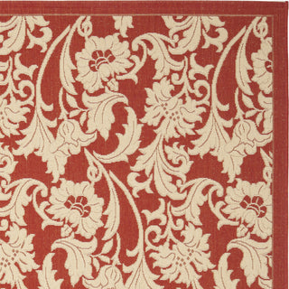 Safavieh Courtyard CY6565 Red/Creme Area Rug 