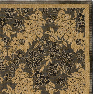 Safavieh Courtyard CY6582 Black/Natural Area Rug 