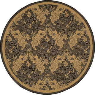 Safavieh Courtyard CY6582 Black/Natural Area Rug 