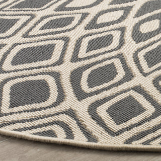 Safavieh Courtyard CY6616 Anthracite/Beige Area Rug 