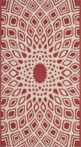 Safavieh Courtyard CY6616 Red/Beige Area Rug main image