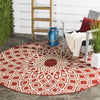 Safavieh Courtyard CY6616 Red/Beige Area Rug  Feature