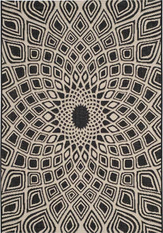 Safavieh Courtyard CY6616 Black/Beige Area Rug main image