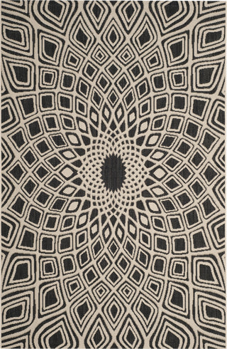 Safavieh Courtyard CY6616 Black/Beige Area Rug 