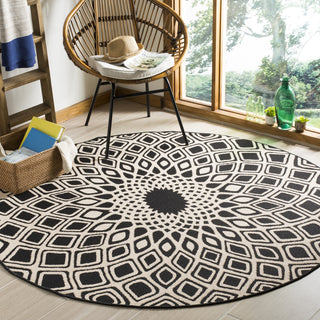 Safavieh Courtyard CY6616 Black/Beige Area Rug 