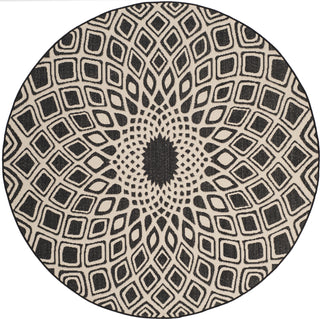 Safavieh Courtyard CY6616 Black/Beige Area Rug 