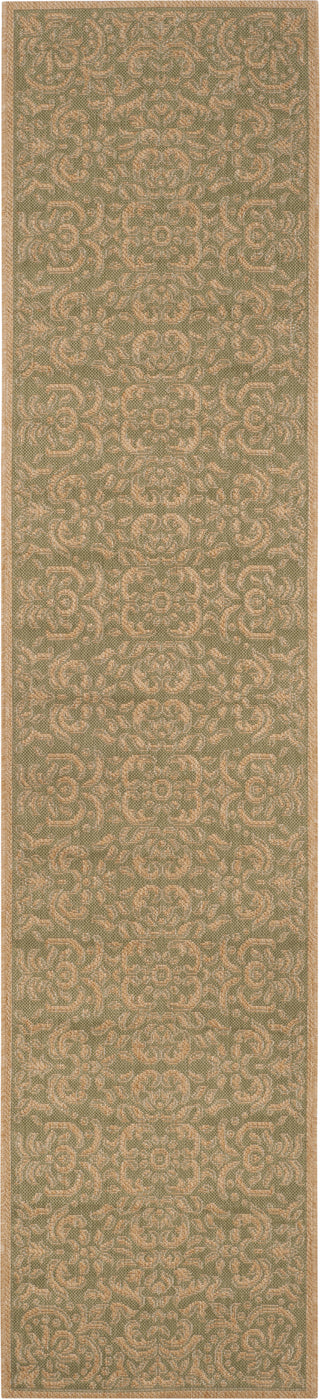 Safavieh Courtyard CY6634 Green/Natural Area Rug 