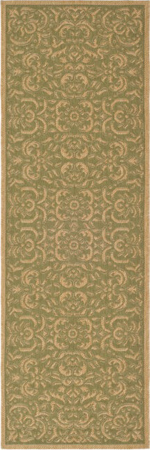 Safavieh Courtyard CY6634 Green/Natural Area Rug 