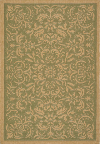 Safavieh Courtyard CY6634 Green/Natural Area Rug 