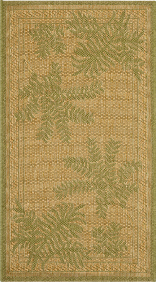 Safavieh Courtyard CY6683 Natural/Green Area Rug main image