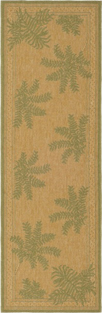 Safavieh Courtyard CY6683 Natural/Green Area Rug 