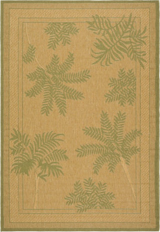 Safavieh Courtyard CY6683 Natural/Green Area Rug 