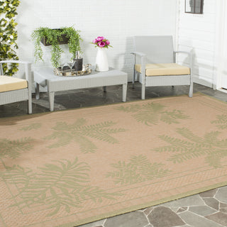 Safavieh Courtyard CY6683 Natural/Green Area Rug 