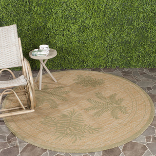 Safavieh Courtyard CY6683 Natural/Green Area Rug 