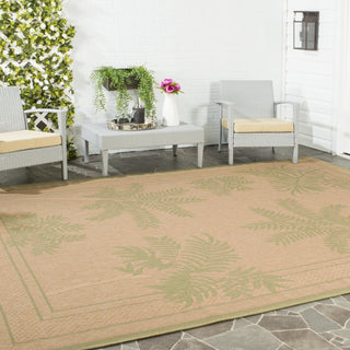 Safavieh Courtyard CY6683 Natural/Green Area Rug 