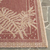 Safavieh Courtyard CY6683 Brick/Natural Area Rug 