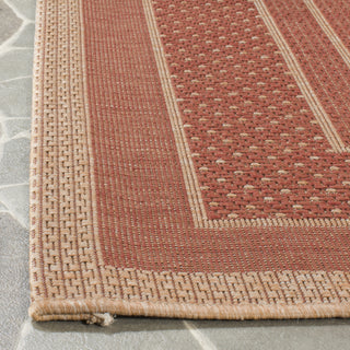 Safavieh Courtyard CY6683 Brick/Natural Area Rug 