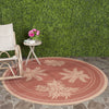 Safavieh Courtyard CY6683 Brick/Natural Area Rug 