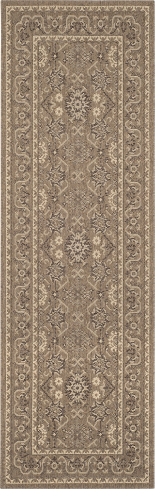 Safavieh Courtyard CY6727 Chocolate/Cream Area Rug 