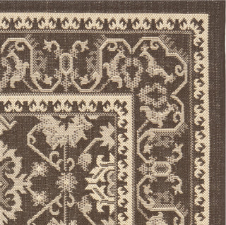 Safavieh Courtyard CY6727 Chocolate/Cream Area Rug 