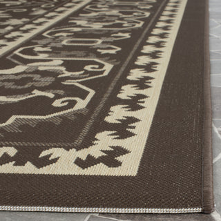 Safavieh Courtyard CY6727 Chocolate/Cream Area Rug 