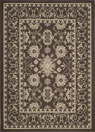 Safavieh Courtyard CY6727 Chocolate/Cream Area Rug 