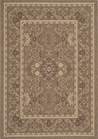 Safavieh Courtyard CY6727 Brown/Creme Area Rug main image