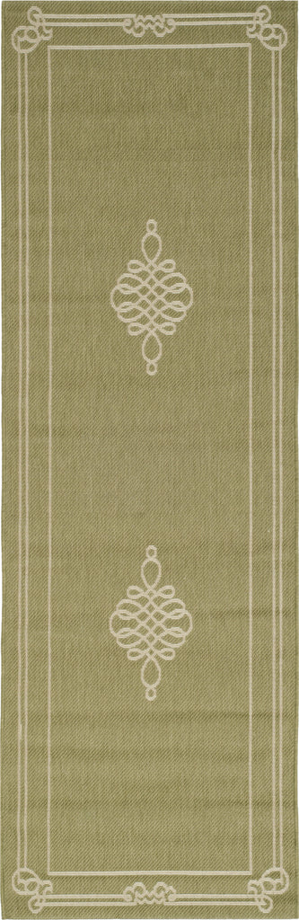 Safavieh Courtyard CY6788 Green/Creme Area Rug main image