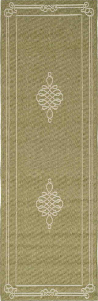 Safavieh Courtyard CY6788 Green/Creme Area Rug main image