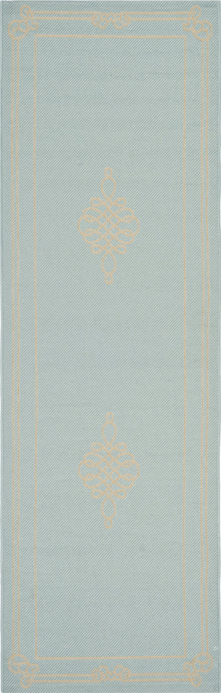 Safavieh Courtyard CY6788 Aqua/Cream Area Rug 