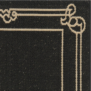 Safavieh Courtyard CY6788 Black/Creme Area Rug 