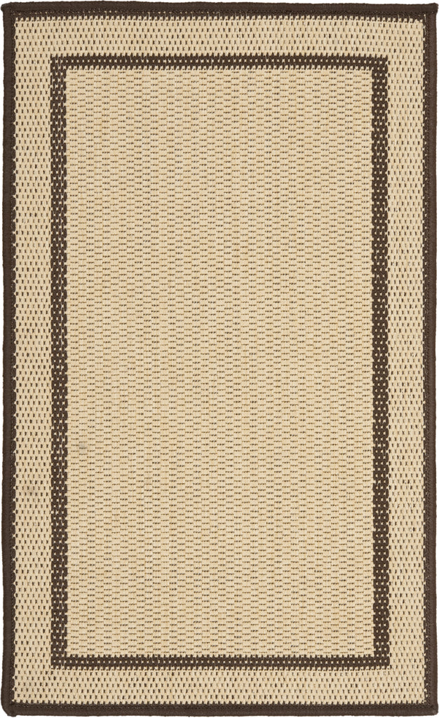 Safavieh Courtyard CY6822 Natural/Chocolate Area Rug main image