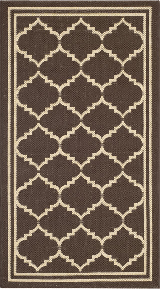 Safavieh Courtyard CY6889 Chocolate/Cream Area Rug main image