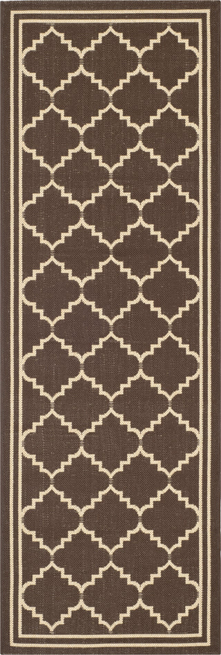 Safavieh Courtyard CY6889 Chocolate/Cream Area Rug 