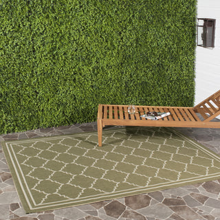 Safavieh Courtyard CY6889 Green/Beige Area Rug  Feature