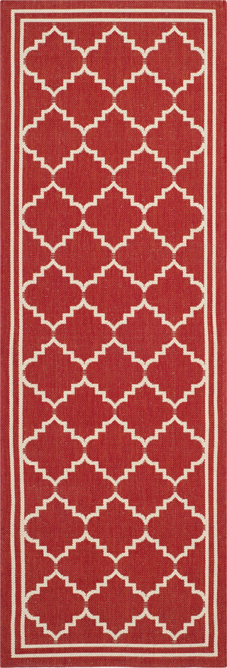 Safavieh Courtyard CY6889 Red/Beige Area Rug 