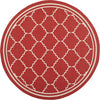 Safavieh Courtyard CY6889 Red/Beige Area Rug 