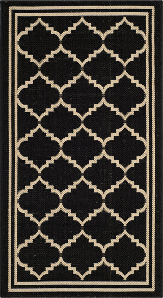 Safavieh Courtyard CY6889 Black/Creme Area Rug main image