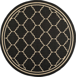 Safavieh Courtyard CY6889 Black/Creme Area Rug 