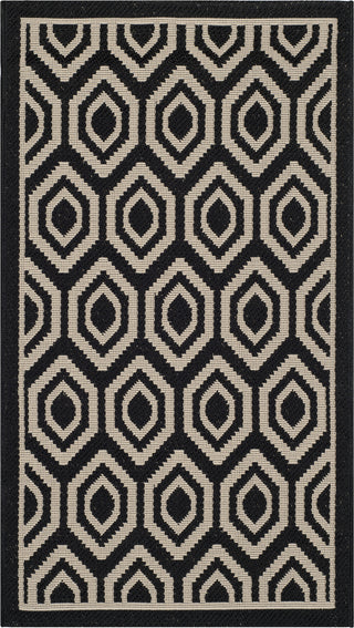 Safavieh Courtyard CY6902 Black/Beige Area Rug main image