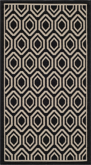 Safavieh Courtyard CY6902 Black/Beige Area Rug 