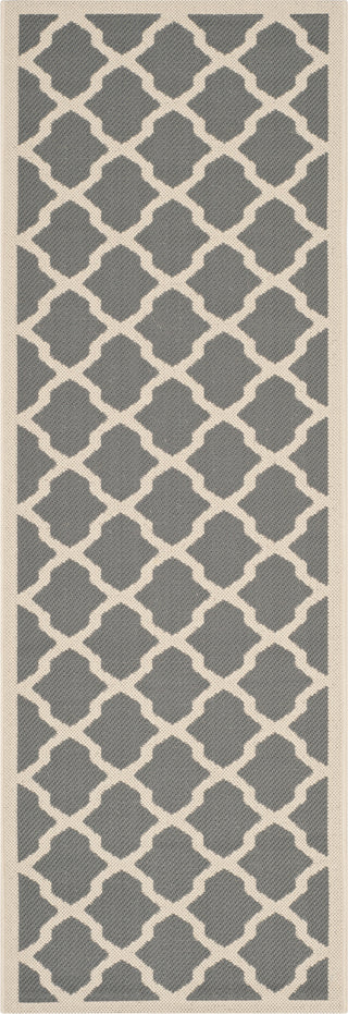 Safavieh Courtyard CY6903 Anthracite/Beige Area Rug 