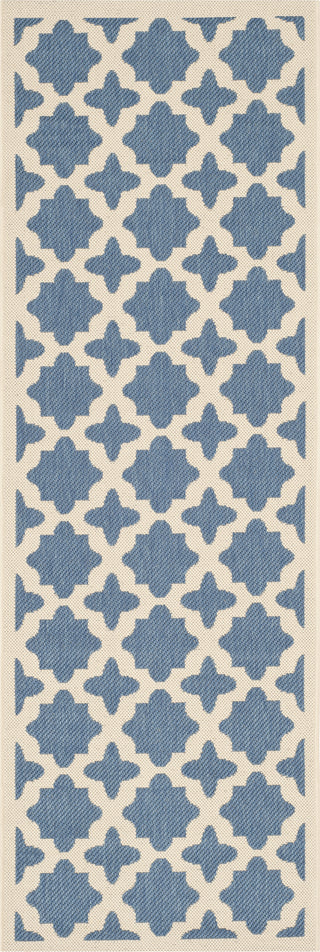 Safavieh Courtyard CY6913 Blue/Beige Area Rug 