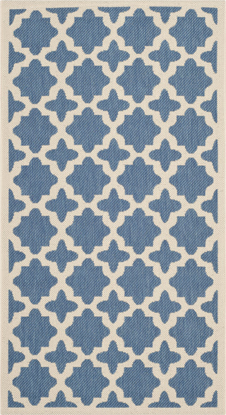 Safavieh Courtyard CY6913 Blue/Beige Area Rug 