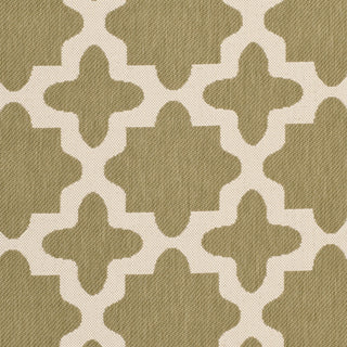 Safavieh Courtyard CY6913 Green/Beige Area Rug 