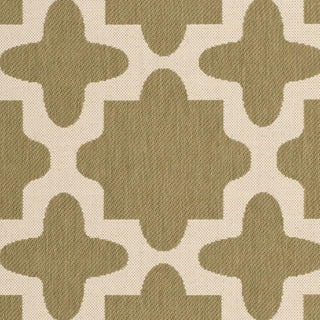 Safavieh Courtyard CY6913 Green/Beige Area Rug 